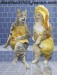 kočky v sauně